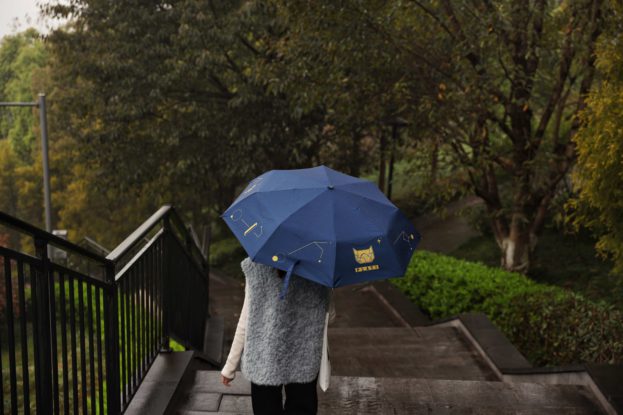 PLATI umbrellas in Chongqing China